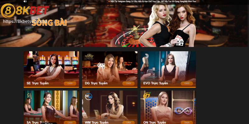 8kbet sở hữu sòng bài đỉnh cao