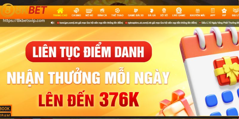 giao diện nhà cái 8Kbet sang trọng hiện đại
